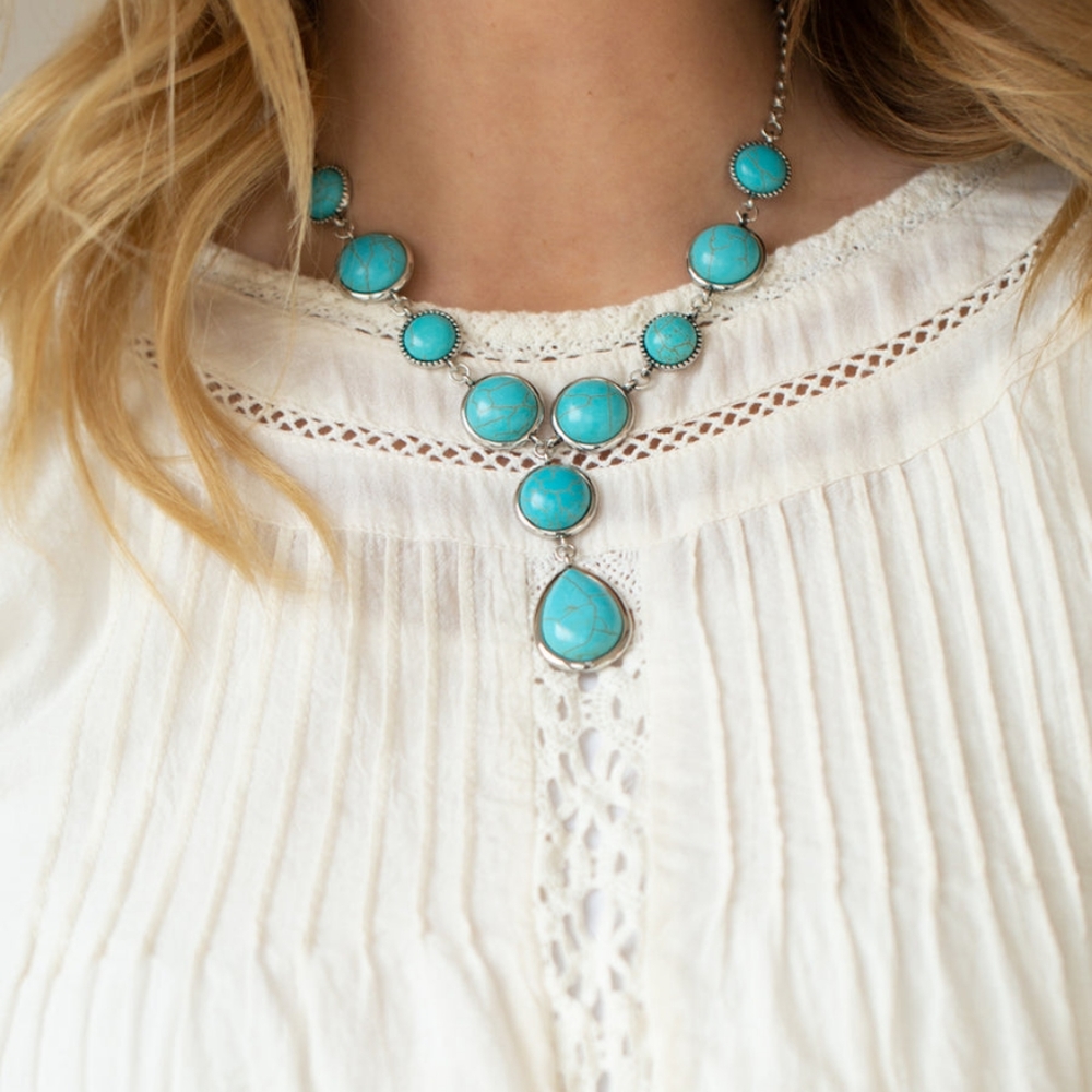 Necklace with earrings
